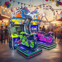 Load image into Gallery viewer, Elong New 2 Player Video Motorcycle Racing Arcade Game Machine Made of Durable Metal
