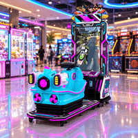 Load image into Gallery viewer, Crazy Airship commercial ride-on racing arcade machine
