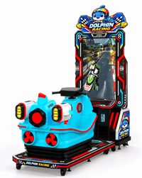 Load image into Gallery viewer, Crazy Airship commercial ride-on racing arcade machine
