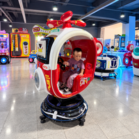 Load image into Gallery viewer, Showroom reference: a different airplane kiddie ride, shown for venue context
