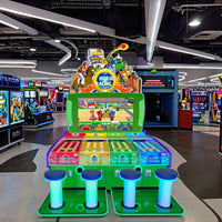 Load image into Gallery viewer, 3D Simulation 4-person Horse Racing Game Machine Designed for Players of All Ages
