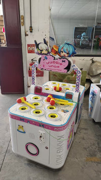 Load image into Gallery viewer, Interactive Kids Coin-Operated Hamster Hitting Arcade Machine - Fun Hammer Game for Game Zone
