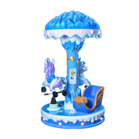 Load image into Gallery viewer, High Quality 3-Seater Ocean Animal Carousel Kids&#39; Coin-Operated Ride for Amusement Park Fiberglass
