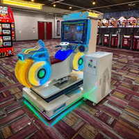 Load image into Gallery viewer, Arcade Racing Game Swing Machine Kiddie Ride Motorcycle Simulator in Plastic Fiberglass 1 Year Warranty English Language
