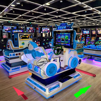 Load image into Gallery viewer, Arcade Racing Car Game Machine Kids Amusement Metal Machine in English Language

