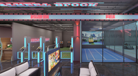 Load image into Gallery viewer, Indoor Tennis Simulator | Commercial Interactive Digital Tennis Game
