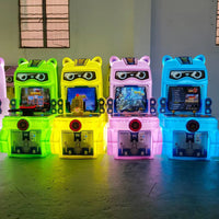 Load image into Gallery viewer, Pat on the bat Children&#39;s Coin-operated Arcade Game Machine Small Plastic and Wooden English Language Children&#39;s Entertainment
