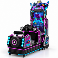 Load image into Gallery viewer, Driving arcade machine front view
