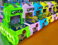 Load image into Gallery viewer, Small Plastic Wood Coin-Operated Kids Motorcycle Arcade Game Machine Plastic Material for English Speaking Children
