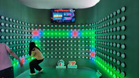Load image into Gallery viewer, LED Interactive Trampoline Park Game Center with Fiberglass Challenge for Team Building Activate Game Push Button Light
