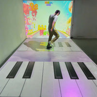 Load image into Gallery viewer, Glass Laser Light Source Interactive Holographic Indoor Wall Projection Game
