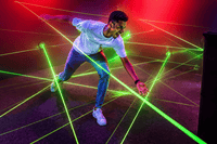 Load image into Gallery viewer, Multi-Player Laser Challenge Game System - Interactive Laser Maze Reaction Lights for Team Building &amp; Amusement Parks
