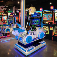 Load image into Gallery viewer, Arcade Racing Car Game Machine Kids Amusement Metal Machine in English Language
