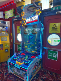 Load image into Gallery viewer, Mini Fish Coin-Operated Interactive Fish Exchange Arcade Entertainment Machine Iron Material Video Fishing Game
