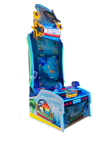 Load image into Gallery viewer, Mini Fish Coin-Operated Interactive Fish Exchange Arcade Entertainment Machine Iron Material Video Fishing Game
