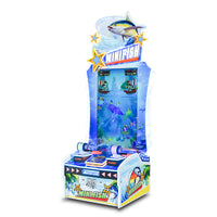 Load image into Gallery viewer, Mini Fish Coin-Operated Interactive Fish Exchange Arcade Entertainment Machine Iron Material Video Fishing Game
