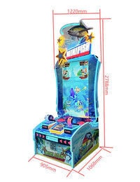 Load image into Gallery viewer, Mini Fish Coin-Operated Interactive Fish Exchange Arcade Entertainment Machine Iron Material Video Fishing Game
