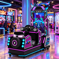 Load image into Gallery viewer, Racing arcade machine in arcade entertainment center
