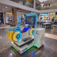 Load image into Gallery viewer, Arcade Racing Game Swing Machine Kiddie Ride Motorcycle Simulator in Plastic Fiberglass 1 Year Warranty English Language
