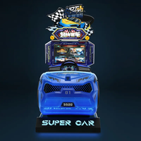 Load image into Gallery viewer, Competitive 3D Driving Racing Arcade Game Machine for Kids
