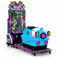 Load image into Gallery viewer, Crazy Airship commercial ride-on racing arcade machine

