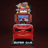 Load image into Gallery viewer, Competitive 3D Driving Racing Arcade Game Machine for Kids
