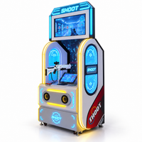 Load image into Gallery viewer, SHOOT target shooting simulator cabinet side view

