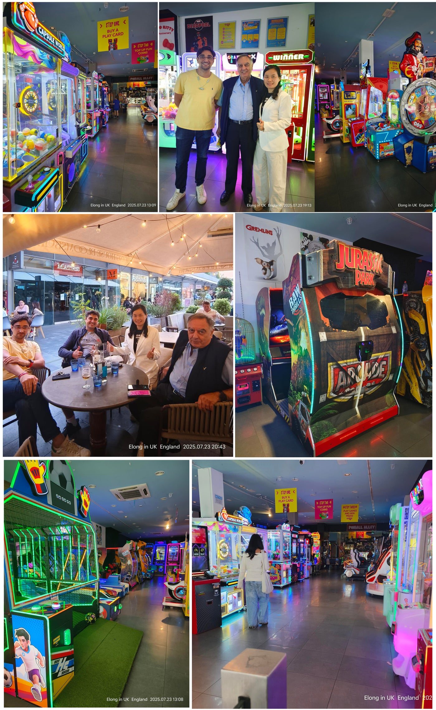 Elong Amusement arcade equipment and showroom