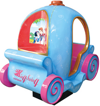Load image into Gallery viewer, Cute princess kiddie ride car
