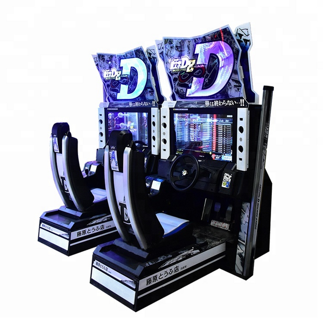 Coin operated Arcade simulator racing car game machine Initial D8 game ...