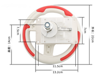Load image into Gallery viewer, Game Machine Parts Steering Wheel
