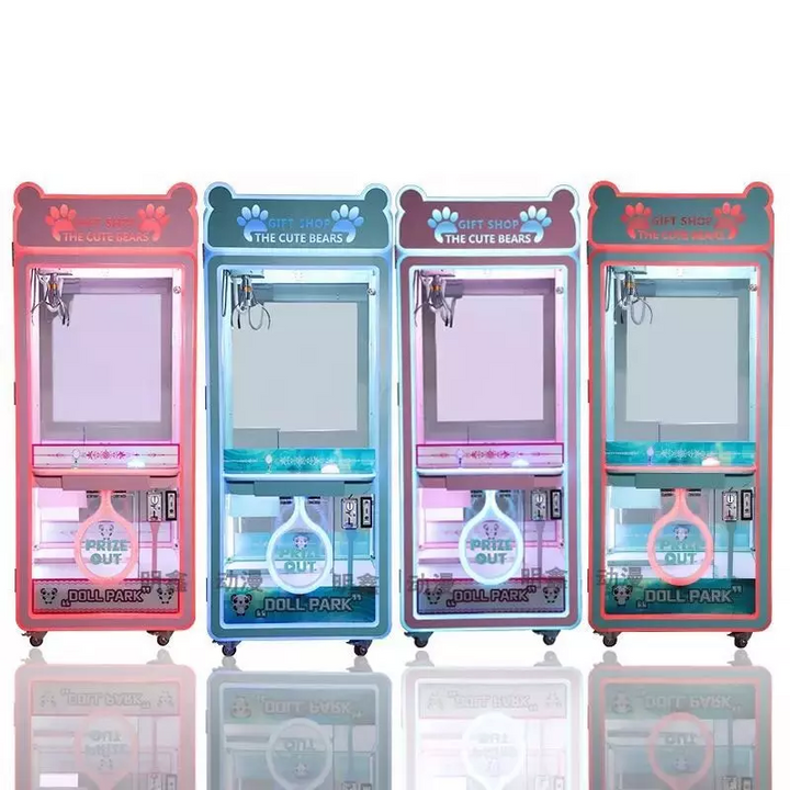 Panda Transparent Dual-Claw Machine