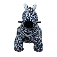 Load image into Gallery viewer, Zebra Ride Toy In Mall
