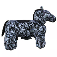 Load image into Gallery viewer, Zebra Ride Toy In Mall

