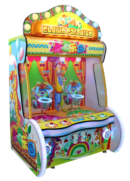 Clown Racing Arcade Super popular arcade games clown Park children's indoor video arcade ...