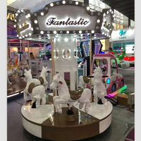 Load image into Gallery viewer, 6 Players Rocking Carousel Horses
