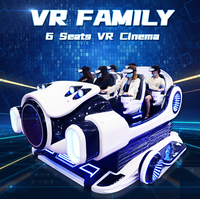Load image into Gallery viewer, Family Six-Seat VR Cinema Racing Car
