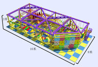 Load image into Gallery viewer, Kids Commercial Indoor Gym Rope Course
