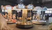 Load and play video in Gallery viewer, 6 Players Rocking Carousel Horses
