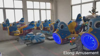 Load and play video in Gallery viewer, Helicopter Self Plane Kiddie Rides
