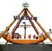 Load image into Gallery viewer, Fairground Outdoor Pirate Ship
