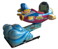 Load image into Gallery viewer, Helicopter Self Plane Kiddie Rides
