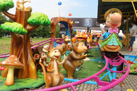 Load image into Gallery viewer, Mini Track Train Fruit Worm Roller Coaster
