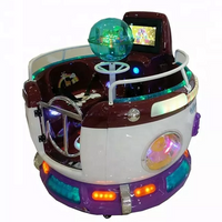 Load image into Gallery viewer, Indoor hot sale revolving cup kiddie ride coin operated plastic rotating games carousel Russian turntable for kids for sale
