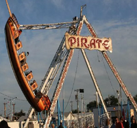 Load image into Gallery viewer, Amusement Park Thrilling Pirate Ship
