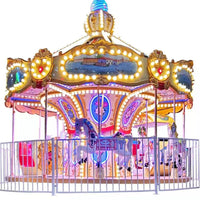 Load image into Gallery viewer, 12 Seats Art Carousel
