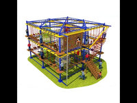 Load and play video in Gallery viewer, Outdoor Obstacle Course Equipment
