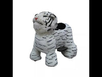 Load and play video in Gallery viewer, White Tiger Animals Rideable
