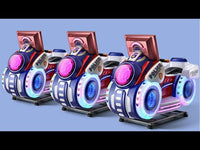 Load and play video in Gallery viewer, 3D interactive patrol motorcycle
