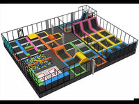 Load and play video in Gallery viewer, Indoor Trampoline Playground Equipment
